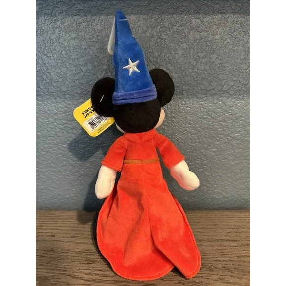 Disney Mickey Mouse 90 Years Of Magic Sorcerer's Apprentice 10" Plush BNWT - Picture 2 of 3